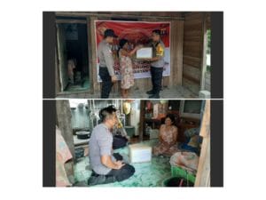 polsek kurun bagi sembako
