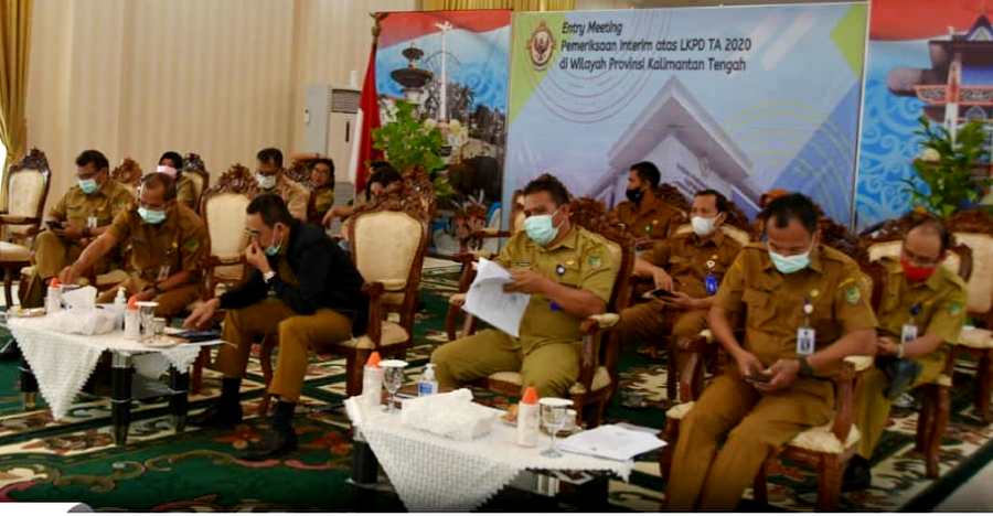 IKUTI ENTRY MEETING LKPD 2020.