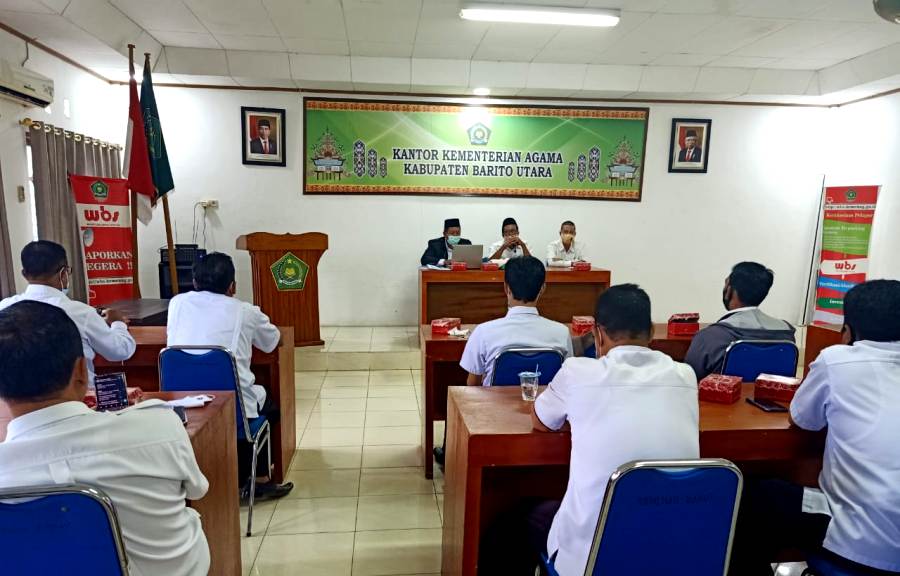 RAPAT BERSAMA KEPALA MADRASAH.