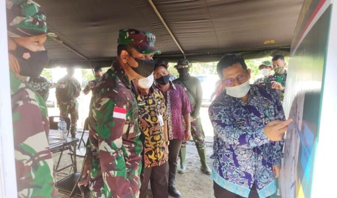 KUNJUNGAN ASTER KODAM XII TPR