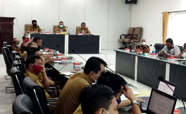 KOORDINASI PENYELESAIAN TUMPANG TINDIH LAHAN.