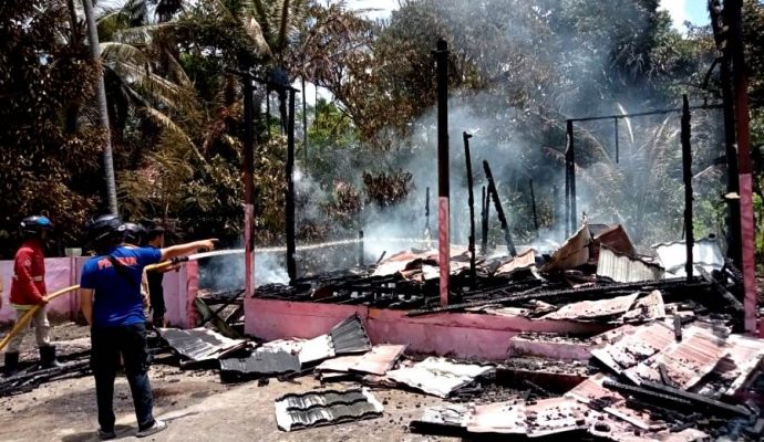 BANGUNAN TK TERBAKAR..