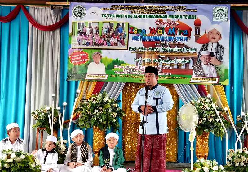 TPA AL MUTMAINNAH PERINGATI ISRA MIRAJ...