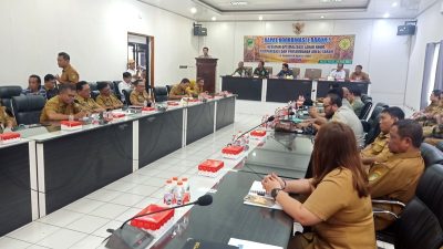 RAKOR OPTIMALISASI LAHAN RAWA.