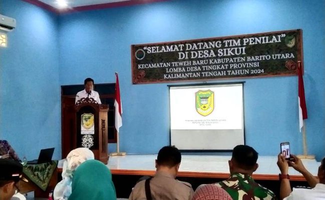 SAMBUTAN LOMBA DESA.