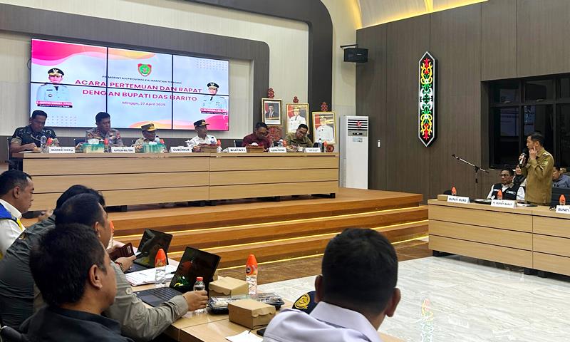 RAKOR PENANGGULANGAN BANJIR...