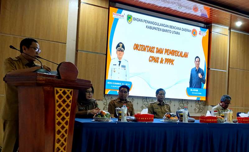 ORIENTASI DAN PEMBINAAN CPNS BPBD.
