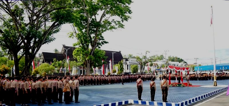 PERINGATI HARI PRAMUKA KE 64..
