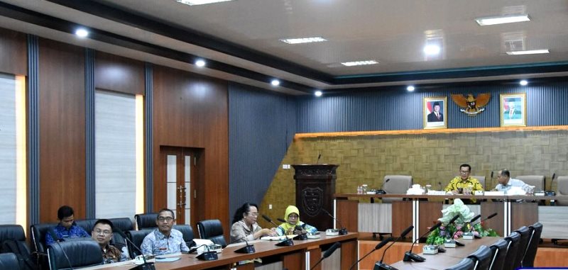 PEMKAB IKUTI RAKOR PENGENDALIAN INFLASI