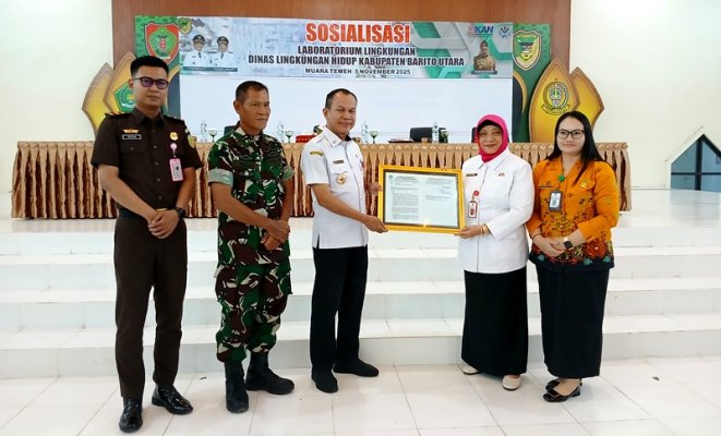 SOSIALISASI LABORATORIUM LINGKUNGAN DLH.