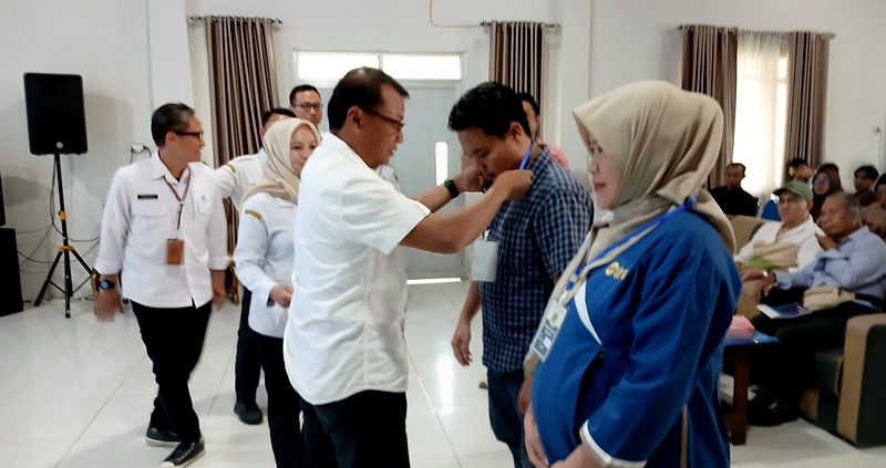 TANDA PESERTA BIMTEK.