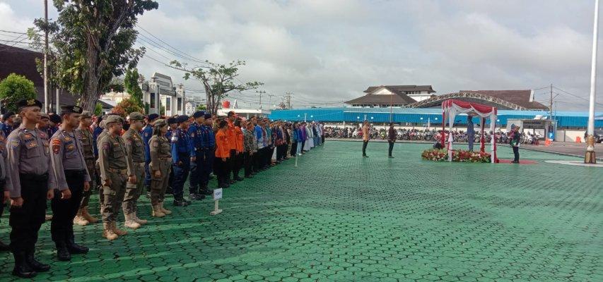 Pemkab Barito Utara Gelar Upacara HUT ke-69 Kalteng, Sekda Bacakan Pidato Gubernur soal Semangat Isen Mulang